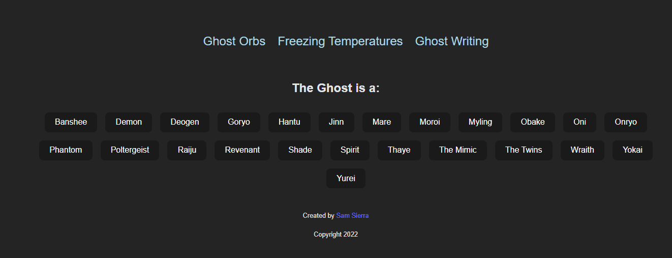 Guess the Ghost